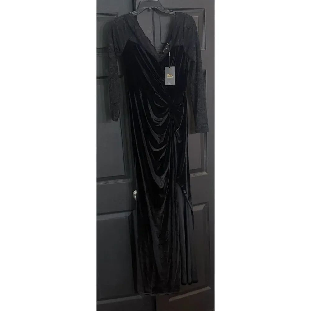 Missmay velvet and lace dress size small